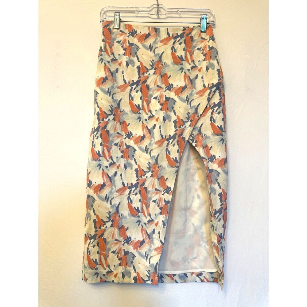 Abercrombie & Fitch Multicolor Midi Skirt